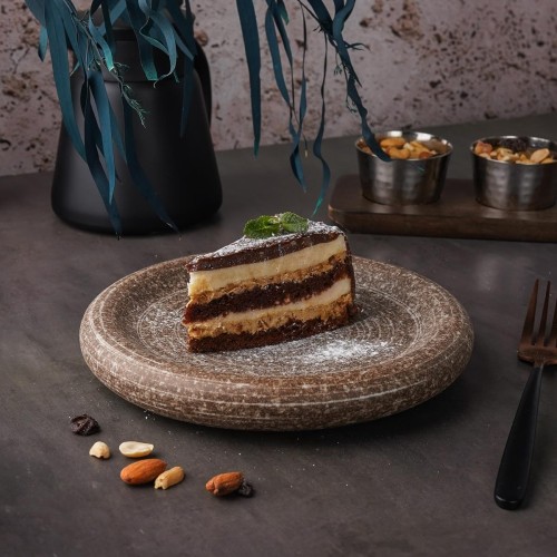 Блюдо для подачи 21*3,3 см, Brown Taiga Untouched, P.L. Proff Cuisine