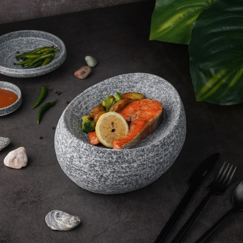 Блюдо для подачи  23*19*10 см, 400 мл, Stone Untouched Taiga, P.L. Proff Cuisine