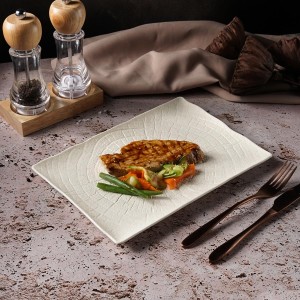Блюдо прямоугольное для подачи Elephant Ivory 28,5*19,5 см, P.L. Proff Cuisine