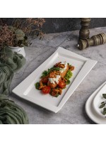 Блюдо прямоугольное со смещенным дном 30,5*18 см, P.L. Proff Cuisine