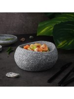 Блюдо/салатник для подачи  17,5*15,5*8,5 см,250мл, Stone Untouched Taiga, P.L. Proff Cuisine