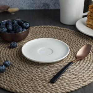 Блюдце для кофейной чашки 12,5см, фарфор 