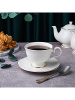 Чайная пара 200 мл, фарфор, 