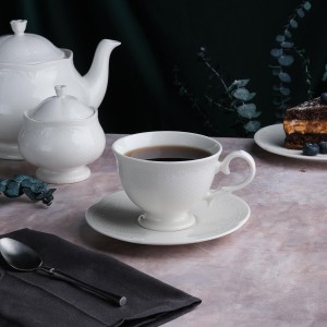 Чайная пара 250 мл, фарфор, Aristocrat, Noble