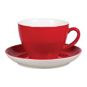 Чайная пара Barista (Бариста) 300 мл, красный цвет, P.L. Proff Cuisine