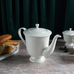 Чайник 1000 мл,фарфор 