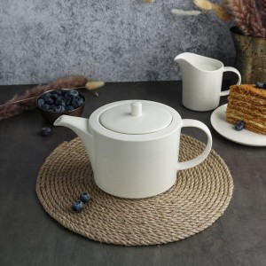 Чайник 1000мл, фарфор 