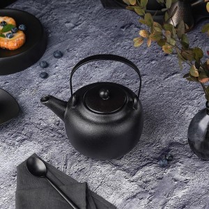 Чайник с металлическим ситом   Black Raw Stellar 950 мл, P.L. Proff Cuisine