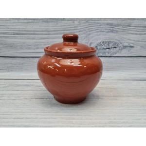 Горшочек с крышкой 750 мл, d10.5см, h11.5см, 
