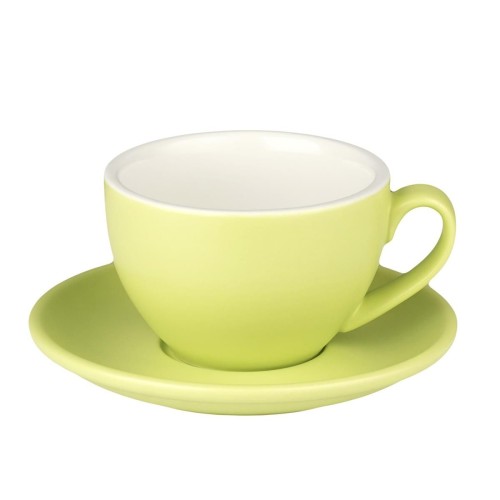 Кофейно-чайная пара Barista (Бариста) 200 мл,матовый цвет зеленого плода, P.L.