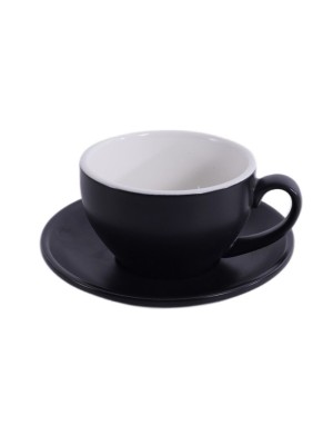 Кофейно-чайная пара Barista (Бариста) 250 мл,черный-матовый цвет, P.L.