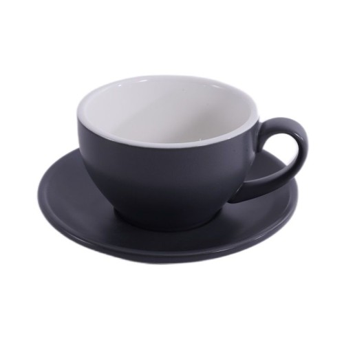 Кофейно-чайная пара Barista (Бариста) 250 мл,серый-матовый цвет, P.L.