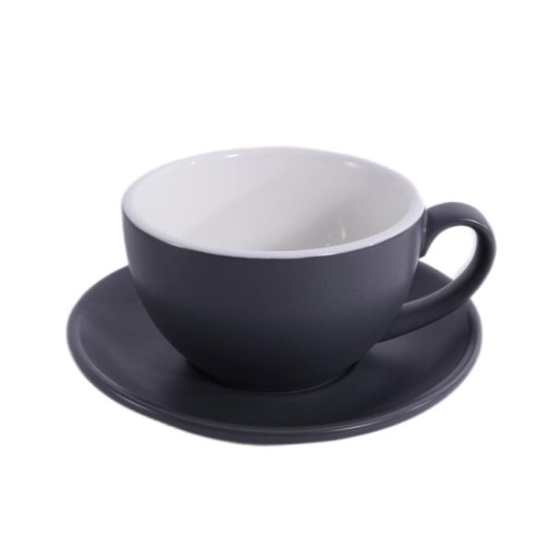 Кофейно-чайная пара Barista (Бариста) 300 мл,серый-матовый цвет, P.L.