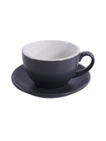 Кофейно-чайная пара Barista (Бариста) 350 мл,серый-матовый цвет, P.L.