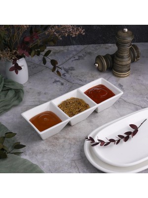 Менажница на 3 отделения, 23,5*8*4,5 см,-2025  P.L. Proff Cuisine