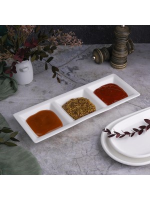 Менажница на 3 отделения, 31*11*2,5 см,-2025  P.L. Proff Cuisine