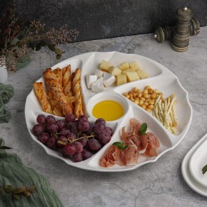 Менажница на 6 отделений, d 40 см,-2025  P.L. Proff Cuisine