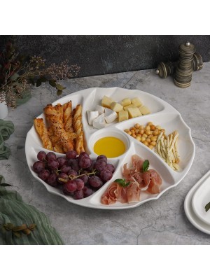 Менажница на 6 отделений, d 40 см,-2025  P.L. Proff Cuisine