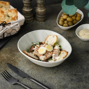 Салатник 18*17 см,фарфор,серия 