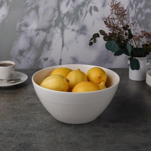 Салатник 21 см, фарфор 