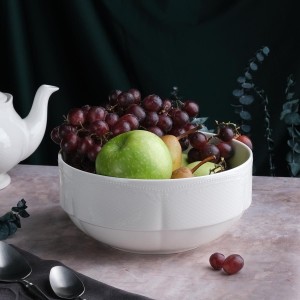 Салатник 21 см, фарфор, 1800 мл, Aristocrat, Noble