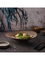 Салатник 26*24*5 см, Brown Taiga Untouched, P.L. Proff Cuisine