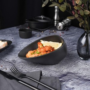 Салатник Black Raw Stellar 19*14*9 см, P.L. Proff Cuisine Салатник Black Raw Stellar 19*14*9 см, P.L. Proff Cuisine