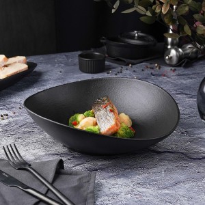 Салатник  Black Raw Stellar 27*25*7,5 см, P.L. Proff Cuisine