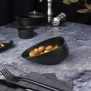 Салатник  Black Raw Steller 14,5*9,4 см, P.L. Proff Cuisine