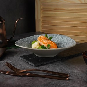 Салатник с покрытием 600 мл, 26*24*5,8 см, Glossy Stone Untouched Taiga, P.L. Proff Cuisine