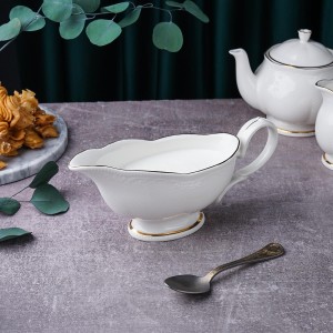 Соусник 350 мл, фарфор, 