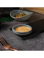 Соусник  с покрытием 9*2,4 см, Glossy Stone Untouched Taiga, P.L. Proff Cuisine