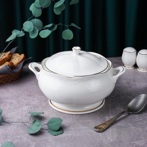 Супница 2,2литра, фарфор, 