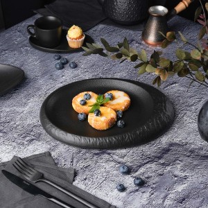 Тарелка  Black Raw Stellar 28*21,5*3 см, P.L. Proff Cuisine