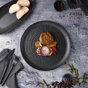 Тарелка  Black Raw Stellar 29,5 см, P.L. Proff Cuisine