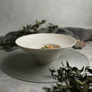 Тарелка для пасты, супа d=24 cм, 450 мл, фарфор 