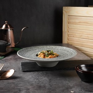 Тарелка для пасты,супа с покрытием 26,7*6 см, 250 мл, Glossy Stone Untouched Taig,P.L. Proff Cuisine