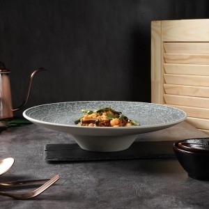Тарелка для пасты, супа с покрытием 29*6 см, Glossy Stone Untouched Taiga, P.L. Proff Cuisine