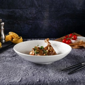 Тарелка для салата d=24см, h=5,7cм, 1000 мл, серия 