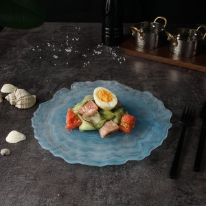 Тарелка матовая d=27 h=2 см,материал cтекло,серия 