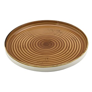 Тарелка мелкая с бортом 