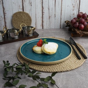 Тарелка с бортом Blue Taiga 23,4*1,7 см, P.L. Proff Cuisine