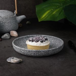 Тарелка с бортом 18*3 см,Stone Untouched Taiga,  P.L. Proff Cuisine