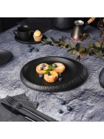 Тарелка  Black Raw Stellar 28*21,5*3 см, P.L. Proff Cuisine