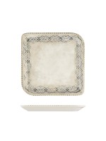 Тарелка квадратная 15*15 cм, фарфор,серия 