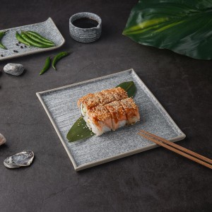 Тарелка квадратная 20,5*20,5 см, Stone Untouched Taiga, P.L. Proff Cuisine