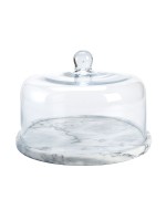 Тортовница со стеклянным колпаком h=20 d=28 P.L.-BarWare
