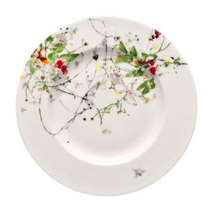 Тарелка круглая 19см Rosenthal серия Brillance Fleurs Sauvages