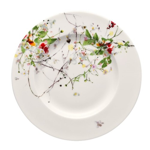 Тарелка круглая 19см Rosenthal серия Brillance Fleurs Sauvages