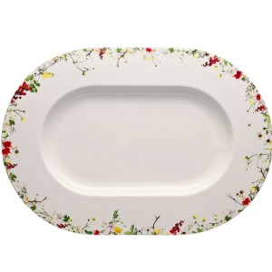 Тарелка овальная 41х28см Rosenthal серия Brillance Fleurs Sauvages